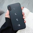 For iPhone XS Max Fashion TPU Protective Case(Moon Pattern) - 1