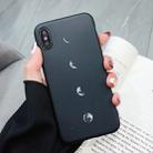 For iPhone XR Fashion TPU Protective Case(Moon Pattern) - 1