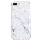 TPU Protective Case For iPhone 8 Plus & 7 Plus(White Marble) - 1