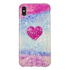 For iPhone XS Max TPU Protective Case(Red Heart) - 1