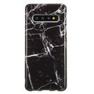 TPU Protective Case For Galaxy S10 Plus(Black Marble) - 1