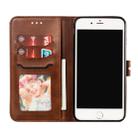 Leather Protective Case For iPhone 8 Plus & 7 Plus(Brown) - 4