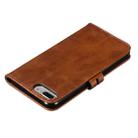 Leather Protective Case For iPhone 8 Plus & 7 Plus(Brown) - 8