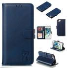 Leather Protective Case For iPhone SE 2020 & 8 & 7(Blue) - 1