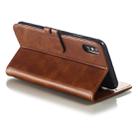 For iPhone XS Max Leather Protective Case(Brown) - 5