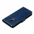 Leather Protective Case For Galaxy S9(Blue) - 8
