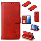 Leather Protective Case For Galaxy S9(Red) - 1