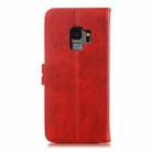 Leather Protective Case For Galaxy S9(Red) - 3