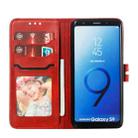 Leather Protective Case For Galaxy S9(Red) - 4