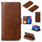 Leather Protective Case For Redmi Note 7(Brown) - 1