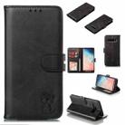 Leather Protective Case For Galaxy S10 Plus(Black) - 1
