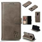 Leather Protective Case for Galaxy S9 Plus(Gray) - 1