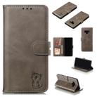 Leather Protective Case For Galaxy Note9(Gray) - 1