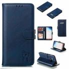 Leather Protective Case For Galaxy S10e(Blue) - 1