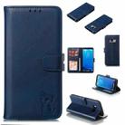Leather Protective Case For Galaxy S8(Blue) - 1