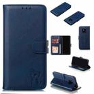Leather Protective Case For Huawei Mate 20 Pro(Blue) - 1
