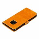 Leather Protective Case For Huawei Mate 20 Pro(Yellow) - 8