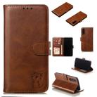 Leather Protective Case For Huawei P30(Brown) - 1
