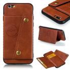 Leather Protective Case For iPhone 6 & 6s(Brown) - 1