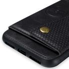 For iPhone X / XS Leather Protective Case(Black) - 3