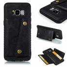 Leather Protective Case For Galaxy S8(Black) - 1
