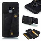 Leather Protective Case For Galaxy S9(Black) - 1