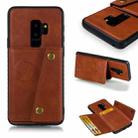 Leather Protective Case for Galaxy S9 Plus(Brown) - 1