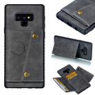 Leather Protective Case For Galaxy Note9(Gray) - 1