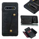 Leather Protective Case For Galaxy S10(Black) - 1