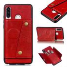 Leather Protective Case For Huawei P30 Lite(Red) - 1