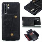 Leather Protective Case For Huawei P30 Pro(Black) - 1