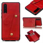 Leather Protective Case For Huawei P30(Red) - 1