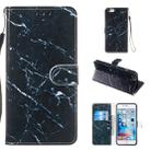 Leather Protective Case For iPhone 6 & 6s(Black Marble) - 1