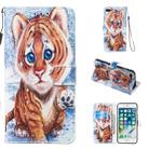 Leather Protective Case For iPhone 8 Plus & 7 Plus(Tiger) - 1