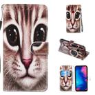Leather Protective Case For Redmi Note 7(Coffee Cat) - 1