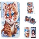 Leather Protective Case For Huawei P30 Lite(Tiger) - 1