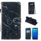Leather Protective Case(Black Marble) - 1