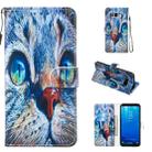 Leather Protective Case(Blue Cat) - 1