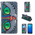 Leather Protective Case(Green Eyes) - 1