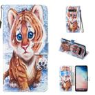 Leather Protective Case For Galaxy S10(Tiger) - 1