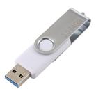 64GB Twister USB 3.0 Flash Disk USB Flash Drive (White) - 1