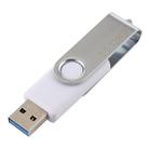 128GB Twister USB 3.0 Flash Disk USB Flash Drive (White) - 1