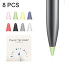 8 PCS Non-slip Mute Wear-resistant Nib Cover for M-pencil Lite (Colour) - 1