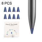 8 PCS Non-slip Mute Wear-resistant Nib Cover for M-pencil Lite (Blue) - 1