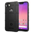 Full Coverage Shockproof TPU Case for Google Pixel 3 Lite XL (Black) - 1