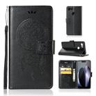Wind Chime Owl Embossing Pattern Horizontal Flip Leather Case for Google Pixel 3 XL, with Holder & Card Slots & Wallet (Black) - 1