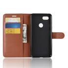 Litchi Texture Horizontal Flip Leather Case for Google Pixel 3, with Wallet & Holder & Card Slots (Brown) - 5