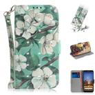 3D Painting Watercolor Flower Pattern Coloured Drawing Horizontal Flip Leather Case for Google Pixel 3a XL, with Holder & Card Slots & Wallet - 1