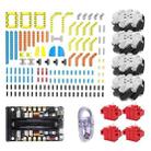 Yahboom Programmable Omni:bit Smart Robot Car Building Block Pack with Mecanum Wheel & Super:bit, Based on Micro:bit V2/V1.5, without micro:bit - 1