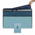 For 24 inch Apple iMac Portable Dustproof Cover Desktop Apple Computer LCD Monitor Cover with Storage Bag(Blue) - 2